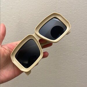 Loewe Paula’s Ibiza Beige Diving Mask Sunglasses